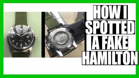 how to spot a fake hamilton watch|vintage hamilton watch serial numbers.